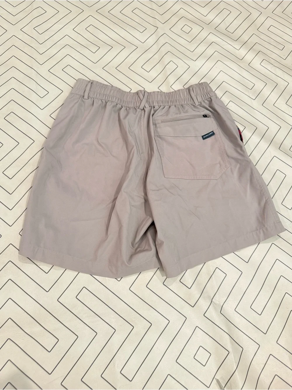 Burlebo Khaki Casual Performance Shorts